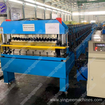 Customized Corrugated IBR Roof Panel Machine Double Layer